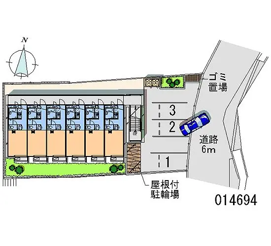 宝塚市今里町 月極駐車場